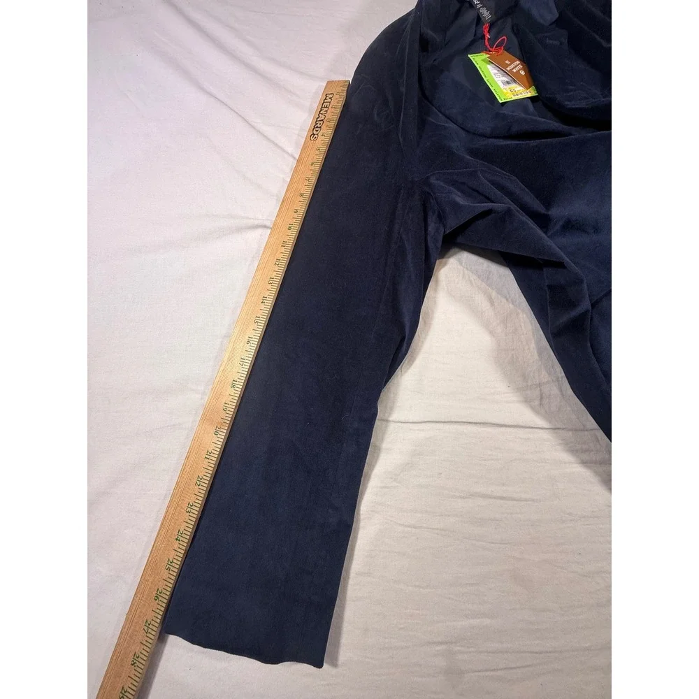 Houston‎ White Blazer Mens XL Blue NEW Velvet Stretch Sport Coat